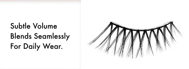 Subtle volume blends seamlessly for daily wear.