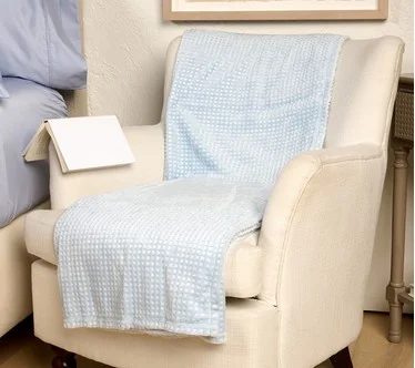 Home Reflections Gingham Velvetplush 60x70 Throw