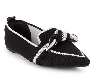 Tahari Contrast Detail Slip On Flat - Florentia