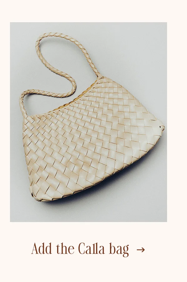 add the calla bag