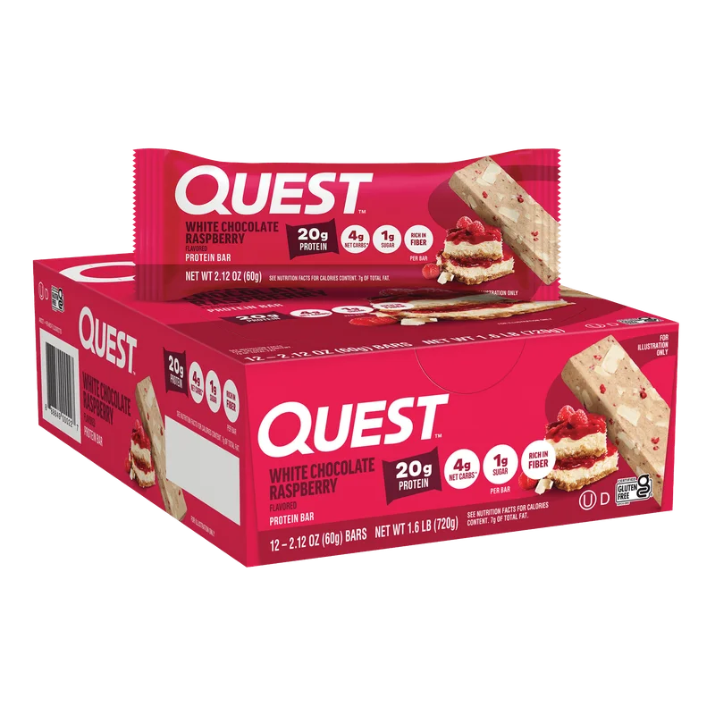 Image of White Chocolate Raspberry Protein Bars