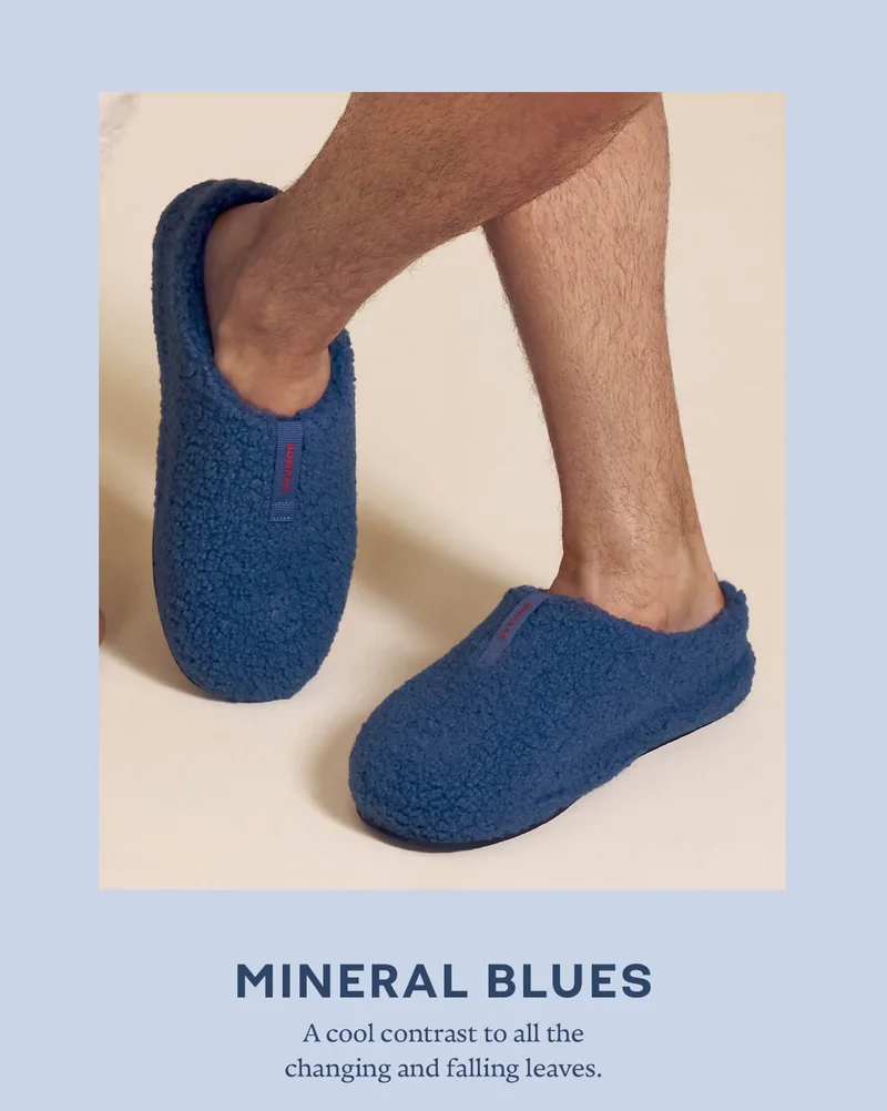 Mineral Blues - A cool contrast to all the changing and falling leaves.