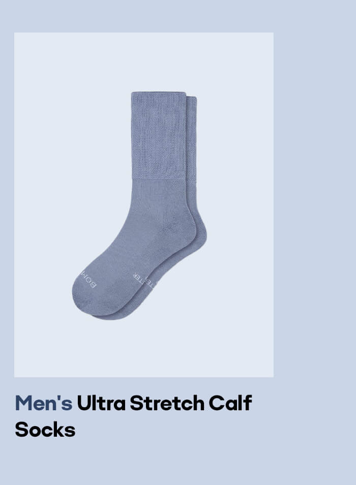 Men's Ultra Stretch Calf Socks