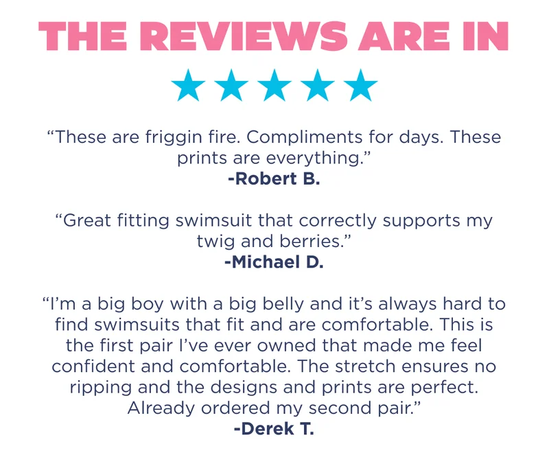 The reviews are in - 5 starts across the board!