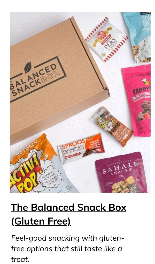 The Balanced Snack Box (Gluten-Free)
