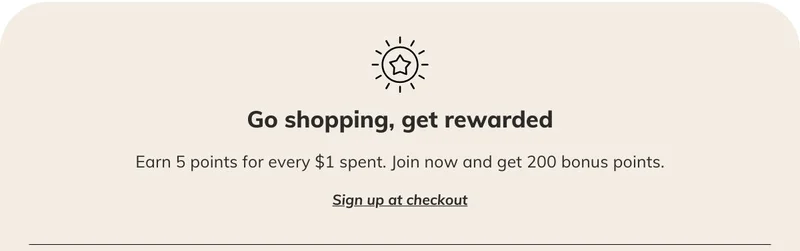 Shop cratejoy and start earning points