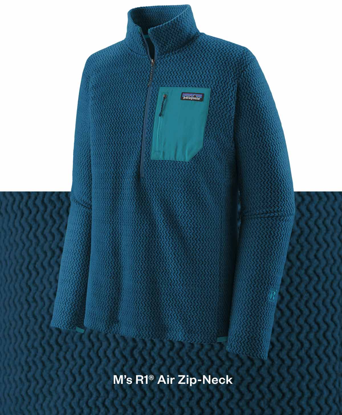 Men's R1 Air Zip-Neck