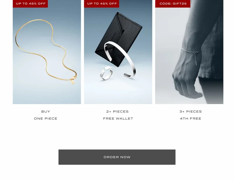Give your jewelery collection an overhaul.