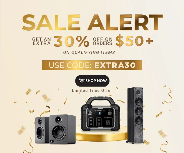 Sale Alert! Get extra 30% off orders $50+ on selected products. Use code: discount code