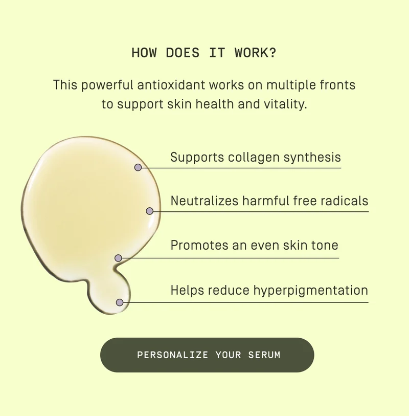 Personalize your serum