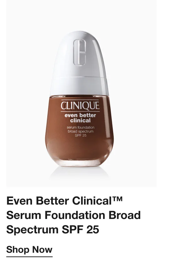 Even Better Clinical™ Serum Foundation Broad Spectrum SPF 25 | Shop Now