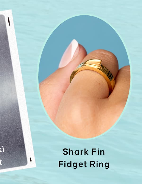 Shark Fin Fidget Ring
