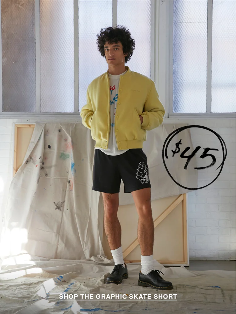 Shop The Graphic Skate Short