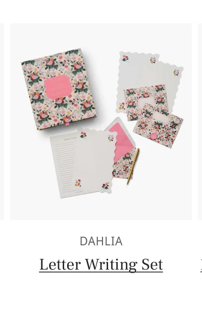 DAHLIA Letter Writing Set