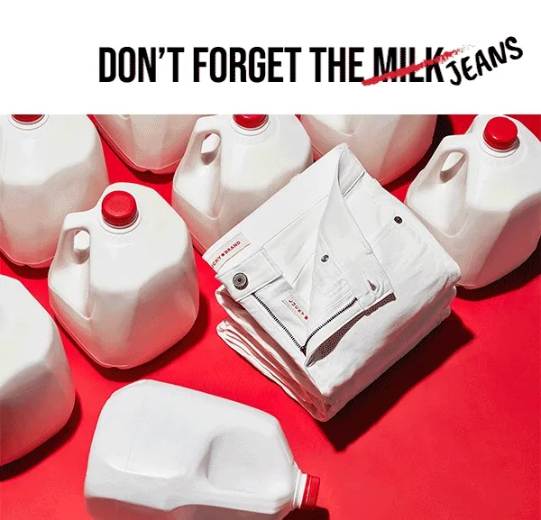 Don't Forget the Jeans