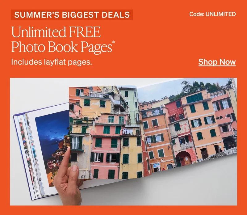 Unlimited FREE Photo Book Pages