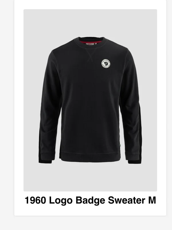 1960 Logo Badge Sweater M