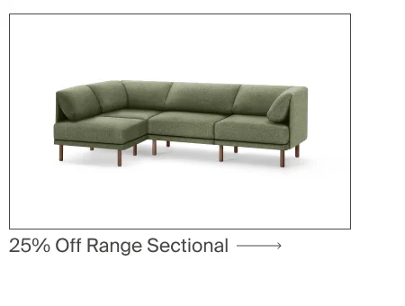 Range 4-Piece One Arm Sectional