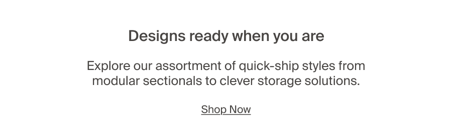 Design ready when you are