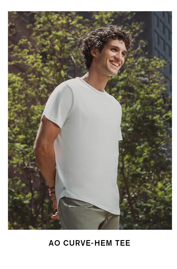 AO CURVE-HEM TEE