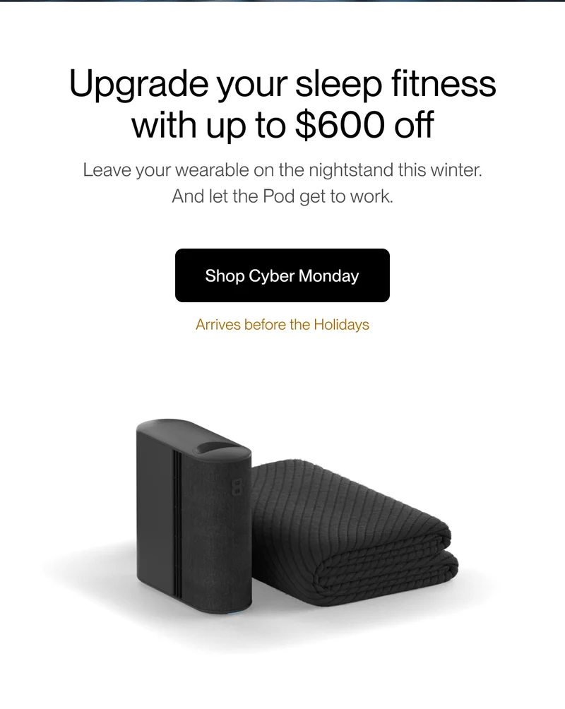 Upgrade your sleep fitness with up to $600 off