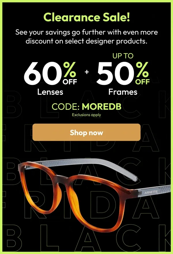 clearance sale