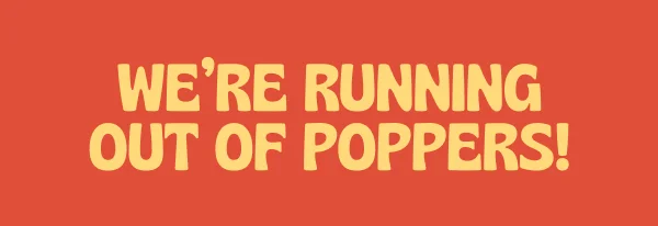 oh the places your popper will go!