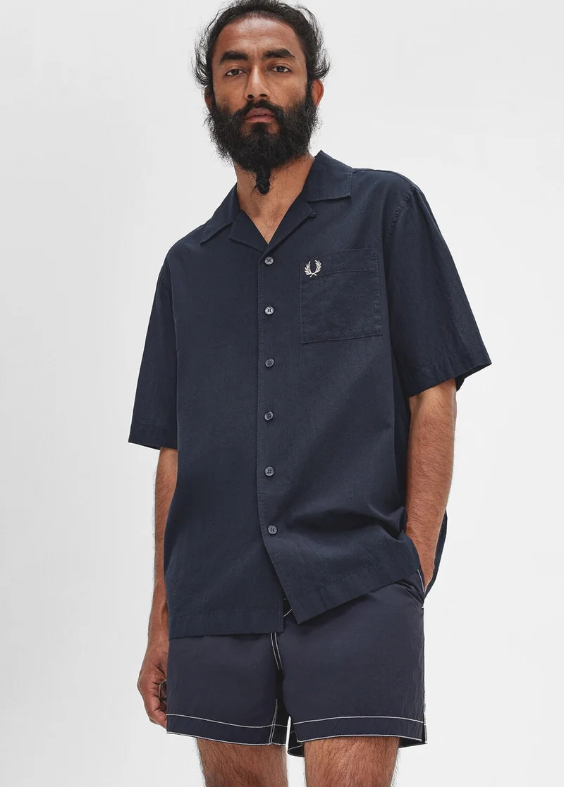 Mens Revere collar shirts - short sleeved