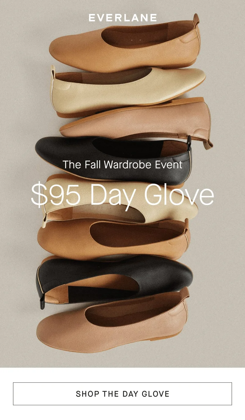 The Fall Wardrobe Event $95 Day Glove [SHOP THE DAY GLOVE]