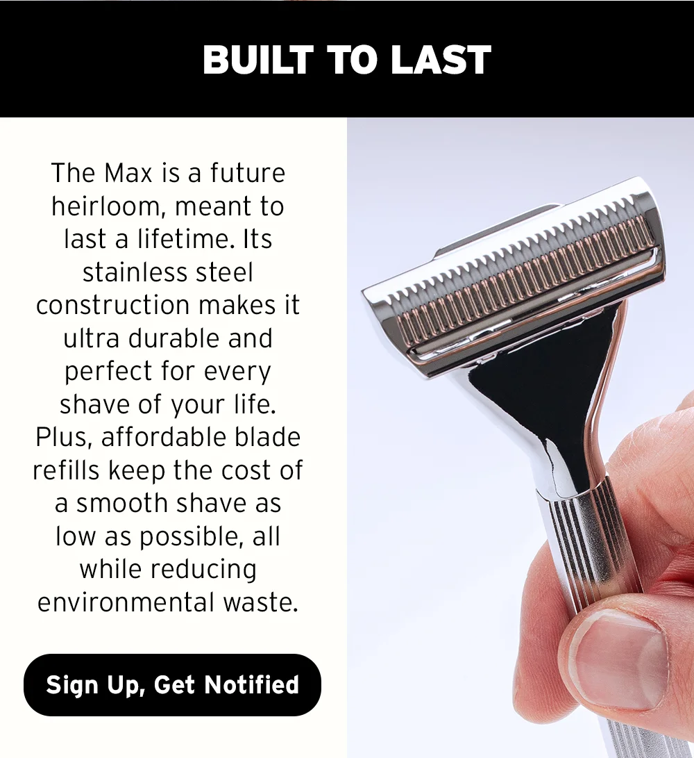 Built to last. Sign up get notified.