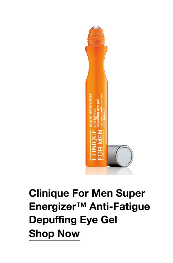 Clinique For Men Super Energizer™ Anti-Fatigue Depuffing Eye Gel | Shop Now