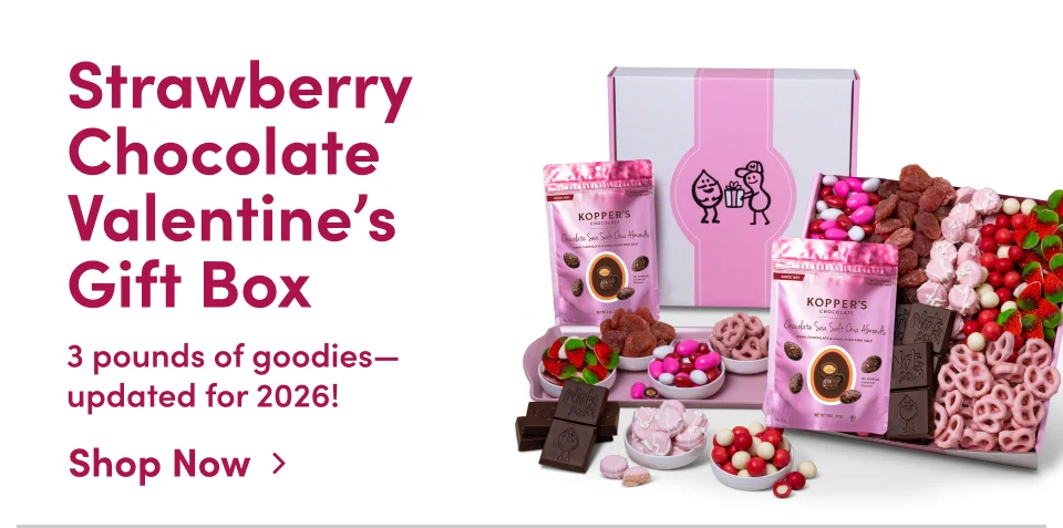 Strawberry Chocolate Valentine's Gift Box 3.8 pounds of fruity, chocolatey bestsellers Shop Now ›