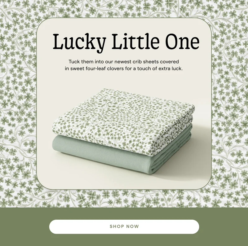 an image of a st patrick's day card with shamrocks