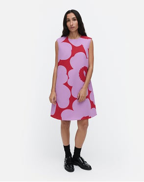 Sopiva Unikko Cotton linen dress