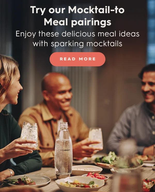 Sparkling Mocktail-to-Meal pairings for Dry January Sparkling Mocktail-to-Meal pairings for Dry January