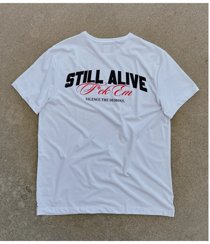 JD x Cuts Tee - White
