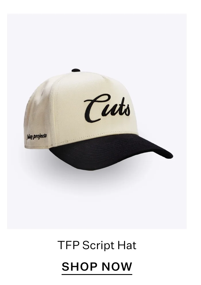 TFP Script Hat Black/Natural