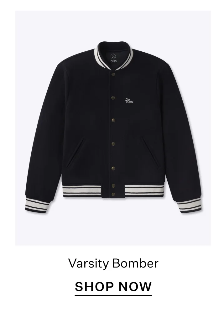 Varsity Bomber Marine Navy