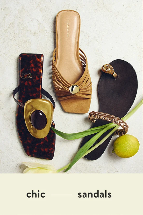Chic sandals