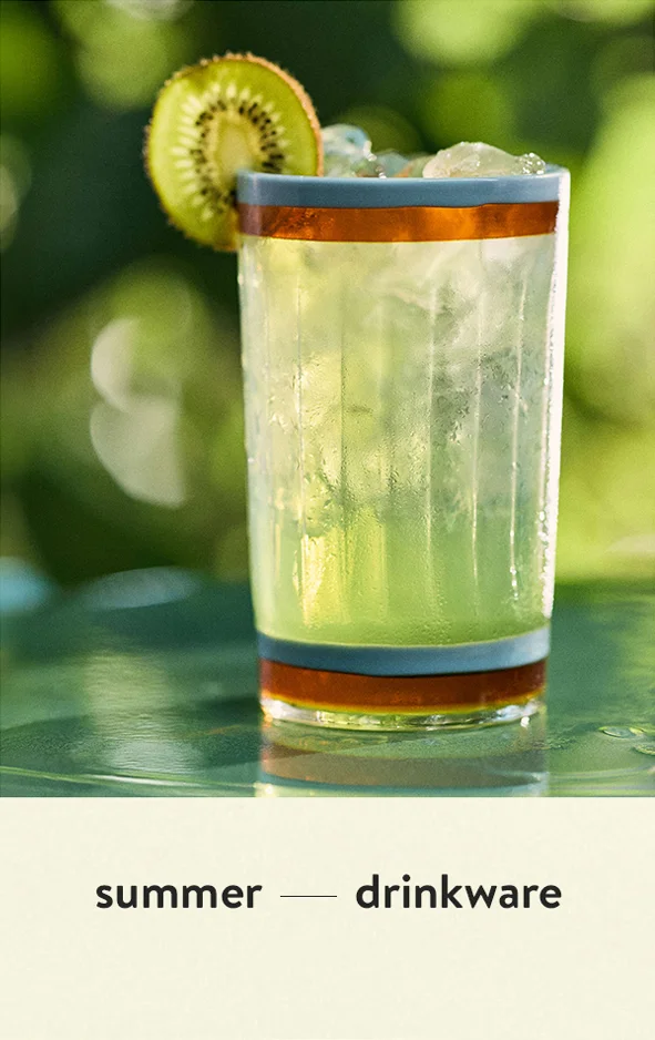Summer drinkware
