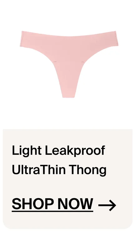 Light Leakproof UltraThin Thong