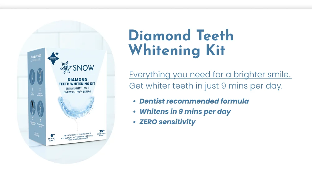 Diamond Teeth Whitening Kit