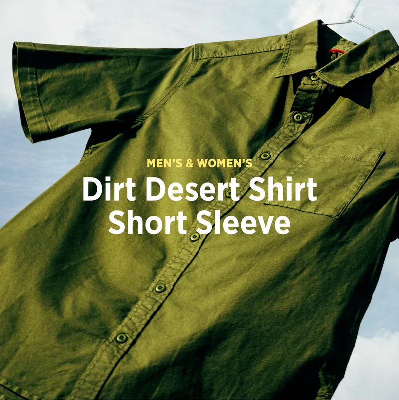 New! Dirt Desert Shirts - Short Sleeve
