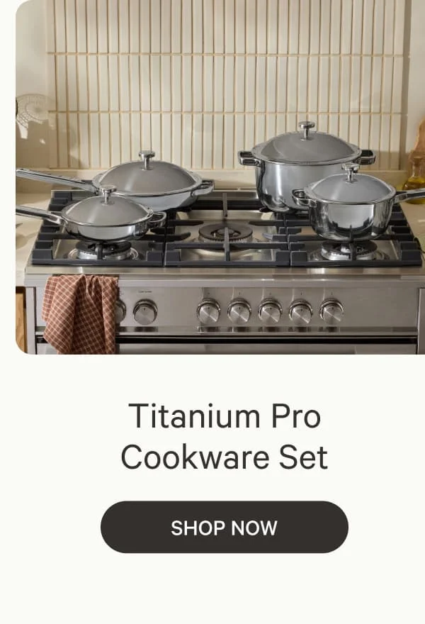 Titanium Pro Cookware Set