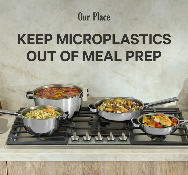 Our Place - Keep Microplastics Out of Meal Prep
