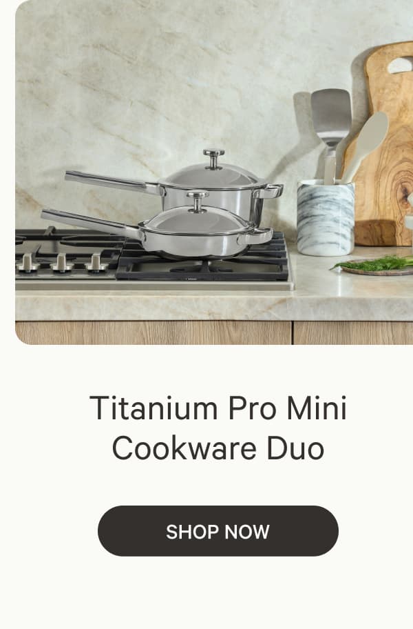 Titanium Pro Mini Cookware Duo