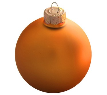 Whitehurst 40-Pc Set of 1.25" Glass Ornaments, Matte Finish