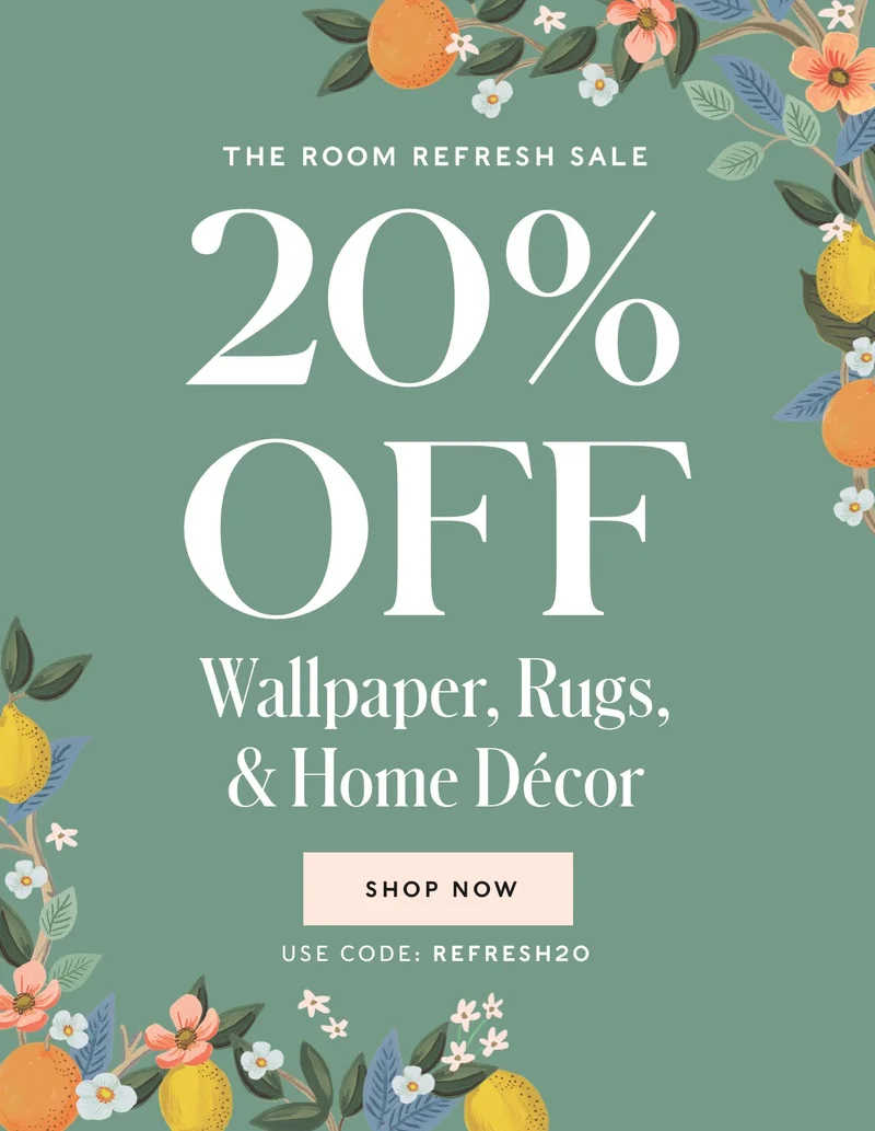 20% Off Home Sale