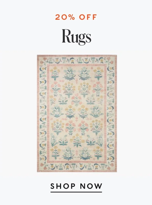20% Off Rugs