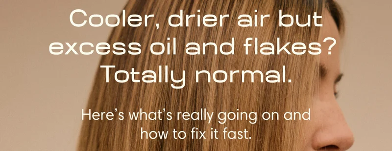 Cooler, drier air but excess oil and flakes?&nbsp; Totally normal.  Here’s what’s really going on and how to fix it fast.